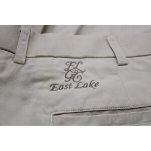 Bobby Jones Shorts Mens 38 Beige Pleated Chino Golf East Lake Cotton Casual
